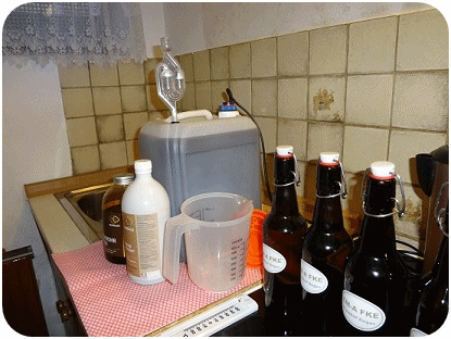 Ger�te und Materialien f�r die Herstellung von EM Effektive Mikroorganismen - Parkhof Enger - Zucht- und Ausbildungsstall in Westerenger Bielefeld Germany