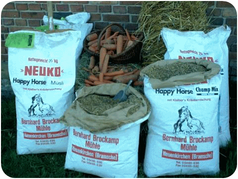 Pferdefutter Neuko � Vital Horse - Parkhof Enger - Zucht- und Ausbildungsstall in Westerenger Bielefeld Germany