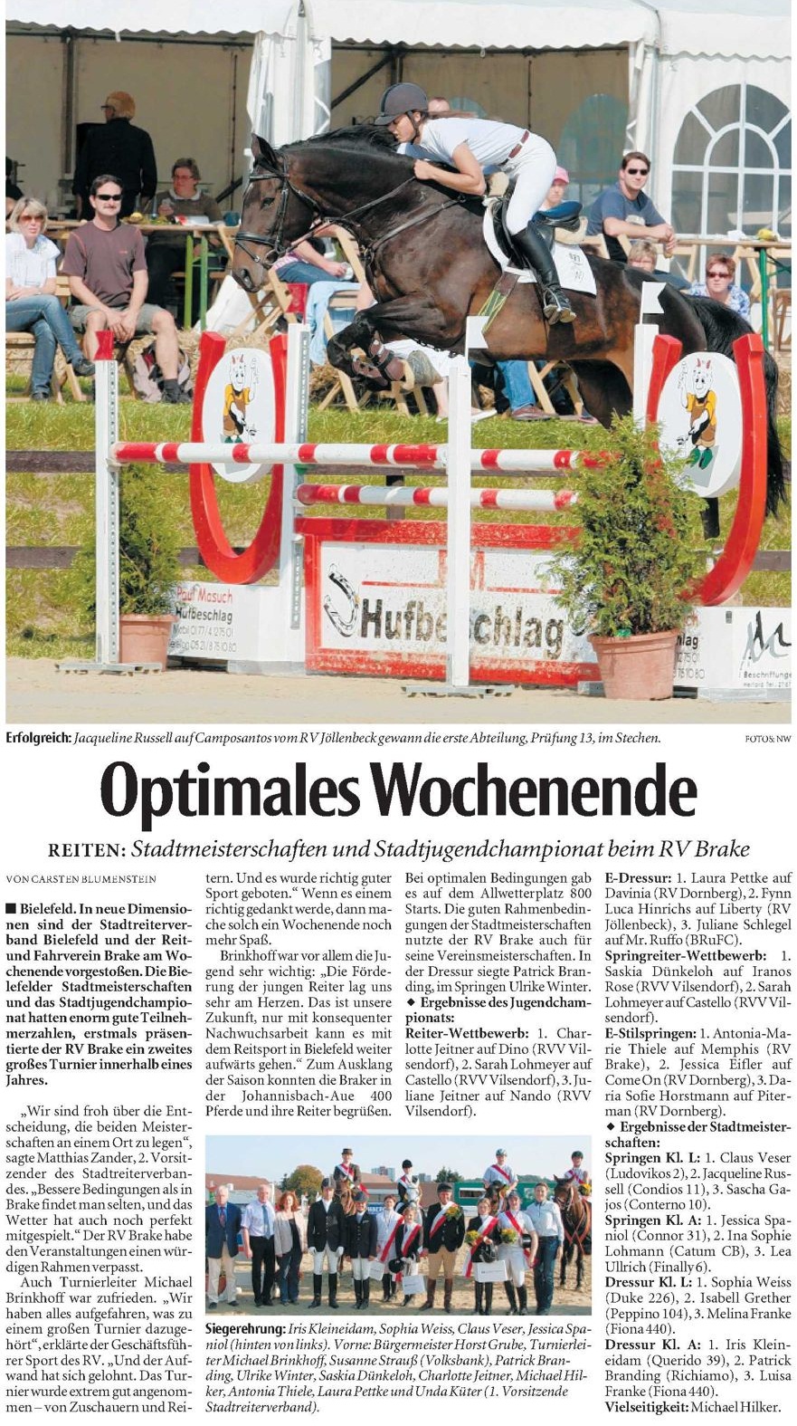 Optimales Wochenende