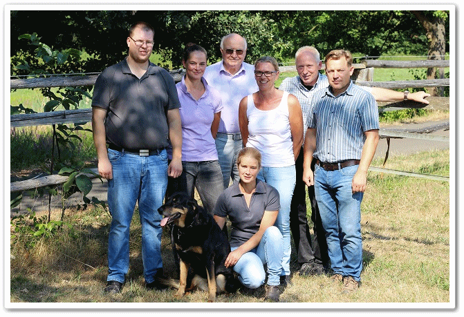 Team 2018 - Parkhof Enger - Zucht- und Ausbildungsstall Westerenger Bielefeld Germany